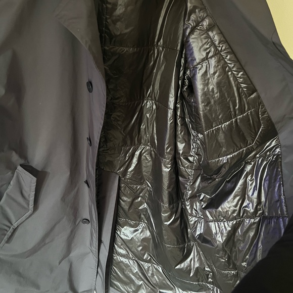 MEN +J PADDED OVERSIZED SINGLE-BREASTED COAT - Picture 3 of 10